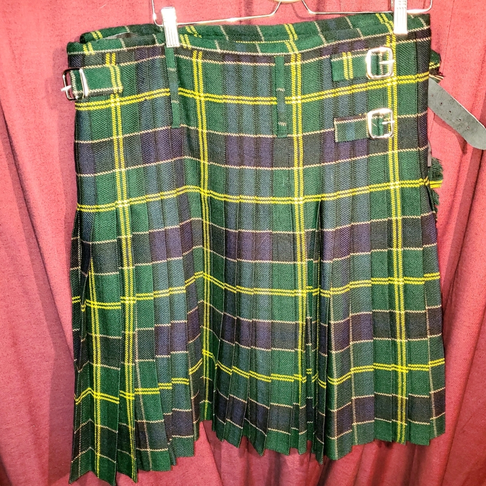 Custom Made Men's Scottish Kilt.
